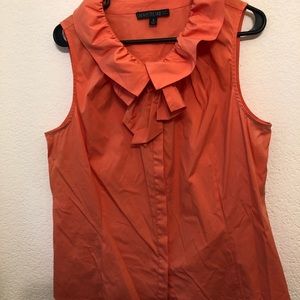 Lafayette 148 sleeveless blouse. EUC